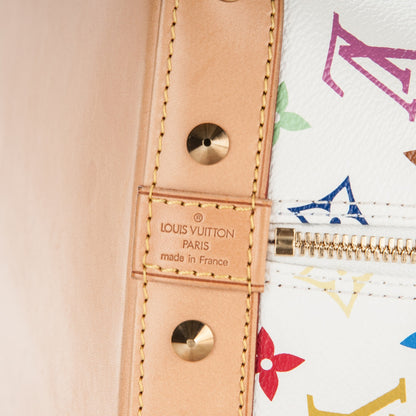Louis Vuitton Monogram Multicolor Alma White 6 of 7