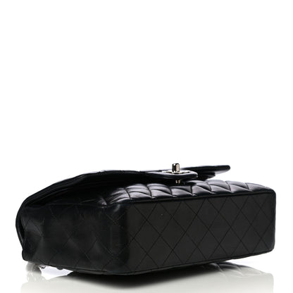 Chanel Lambskin Quilted Medium Double Flap Black 4 of 24