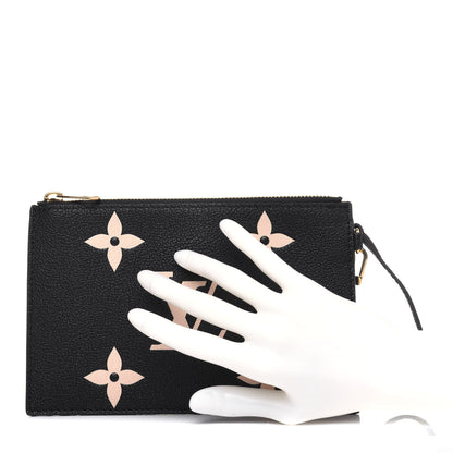 Louis Vuitton Empreinte Monogram Giant Neonoe MM Pochette Black Beige 2 of 9
