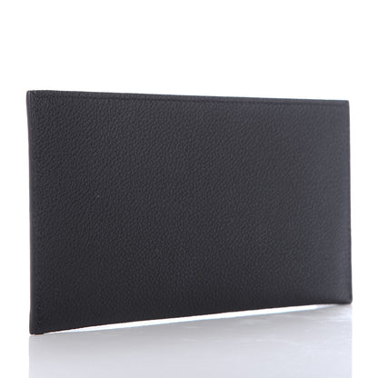 Louis Vuitton Calfskin Felicie Chain Wallet Card Holder Insert Black 3 of 6