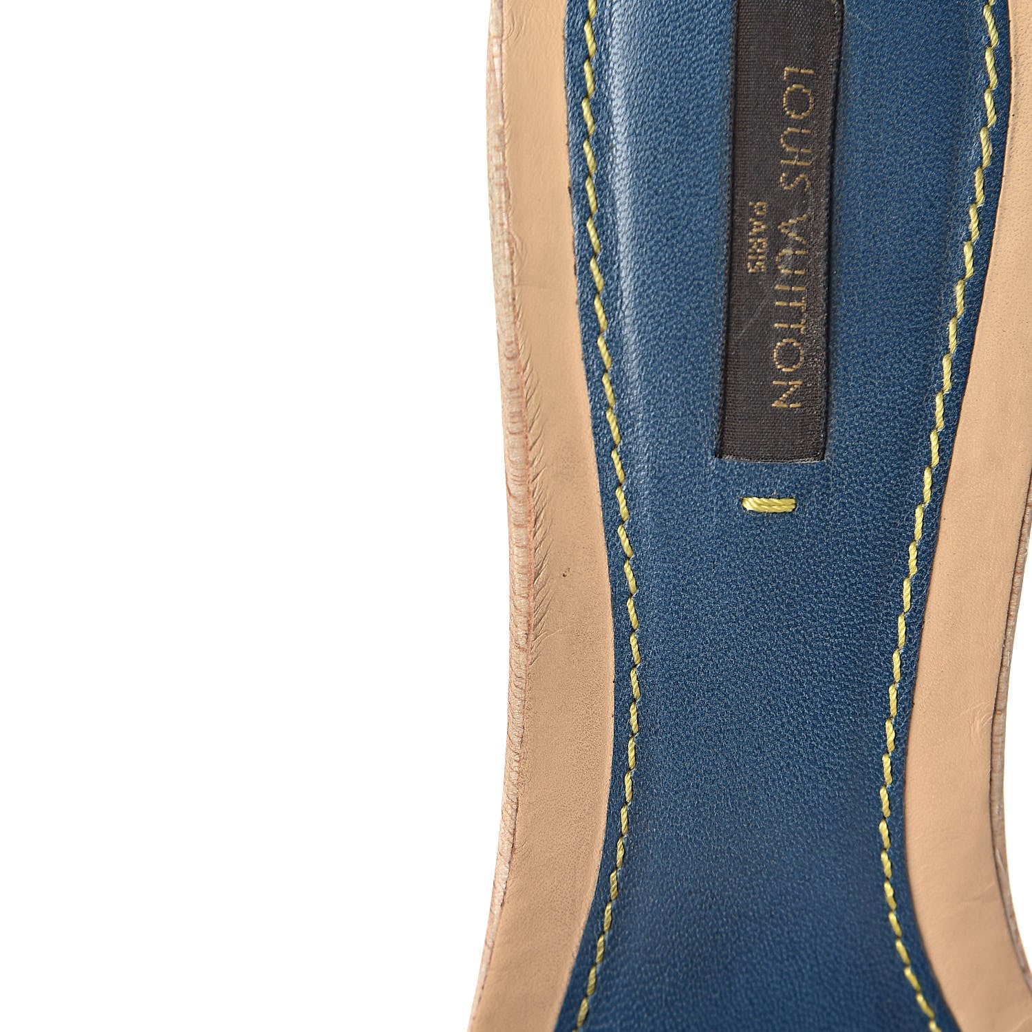 Louis Vuitton Denim Bow Mules Heels 38 14 of 15