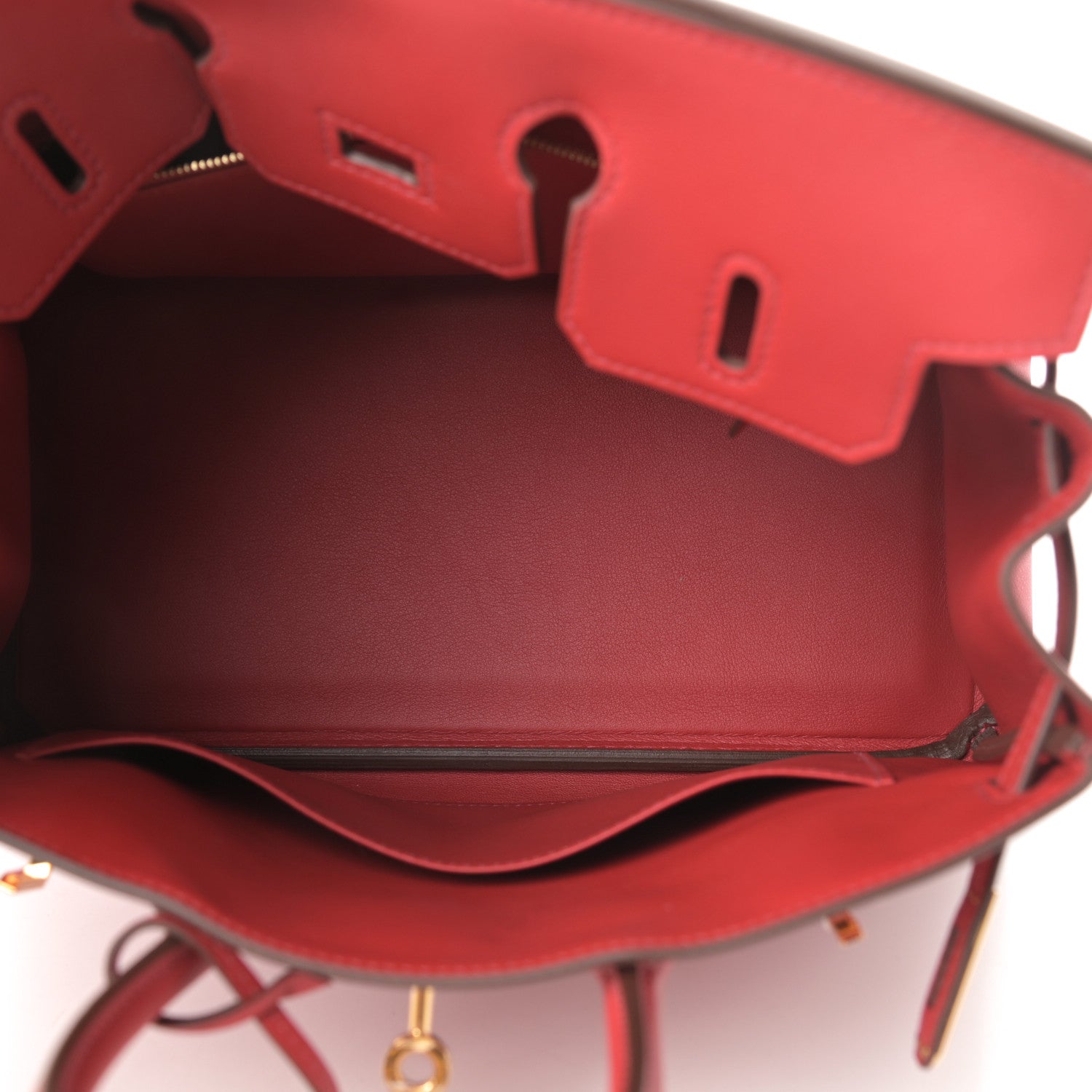 Hermes Swift Birkin 25 Rouge Piment 5 of 13