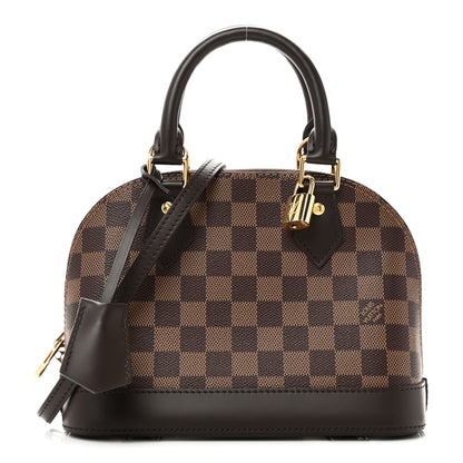 Louis Vuitton Damier Ebene Alma BB 1 of 9
