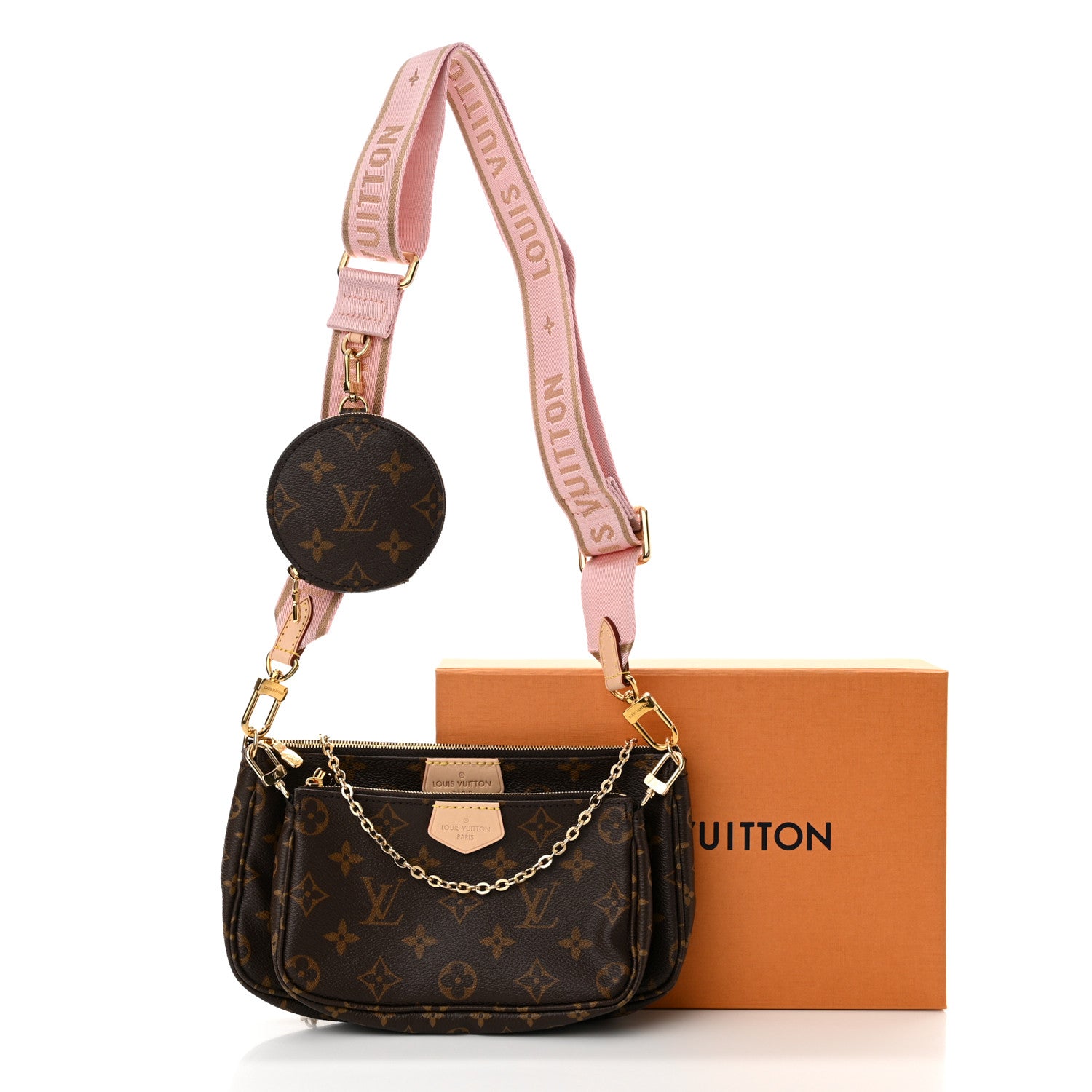 Louis Vuitton Monogram Multi Pochette Accessories Rose Clair 14 of 14