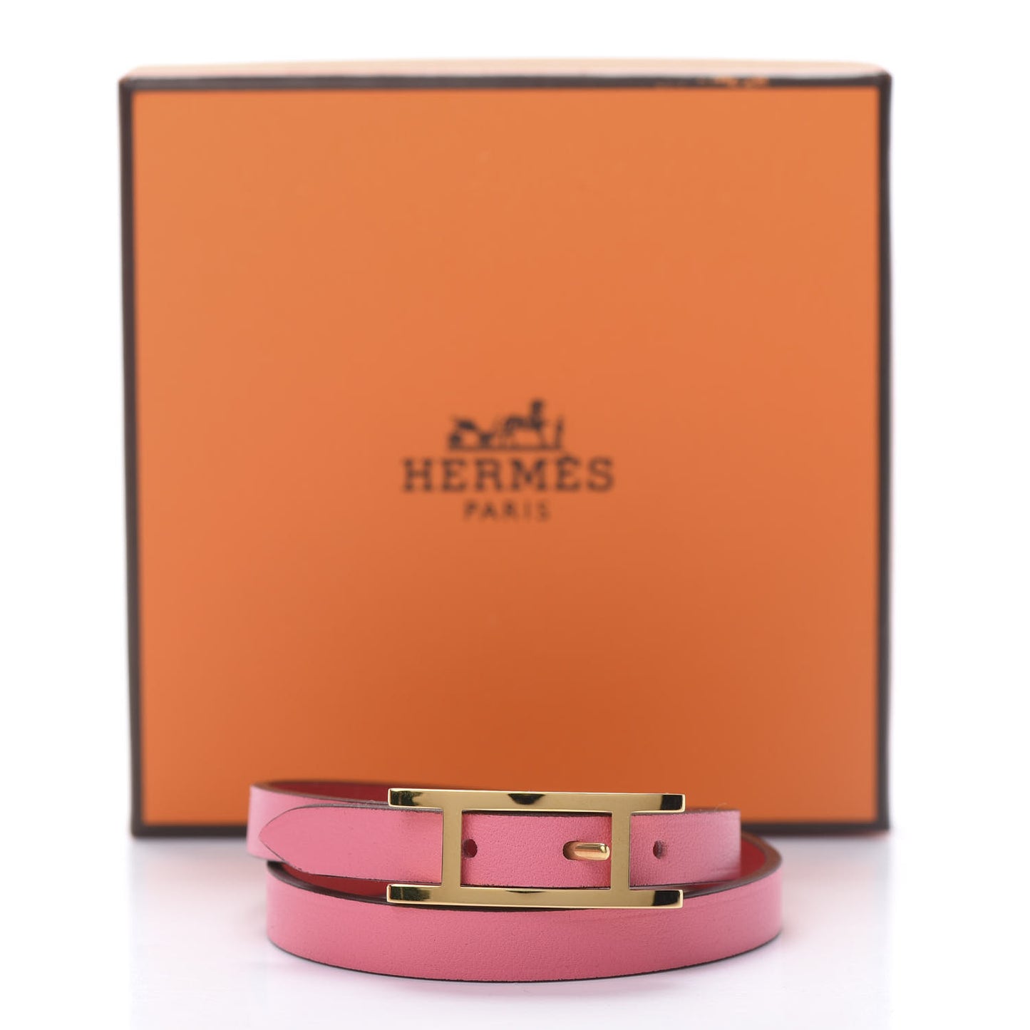 Swift Chamonix Behapi Double Tour Reversible Bracelet Rose Azalee Rouge De Coeur