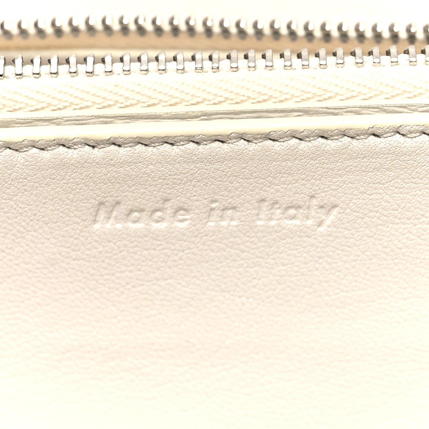 Celine Liege Calfskin Medium Classic Box Flap Bag White 8 of 14