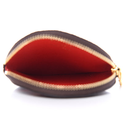Louis Vuitton Monogram 2020 Christmas Animation Bumper Cars Round Coin Purse Coquelicot 7 of 11