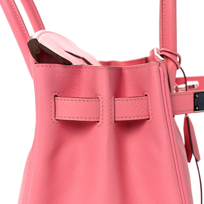 Hermes Epsom Birkin 30 Rose Confetti 15 of 35