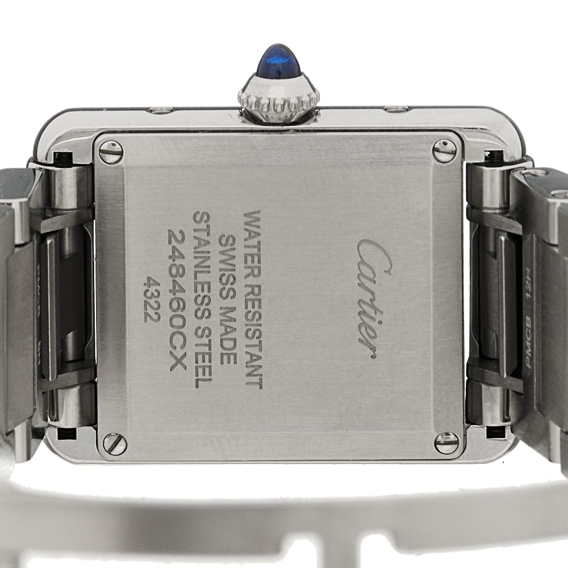 Cartier Stainless Steel 22mm Tank Must Quartz Watch 7 of 8