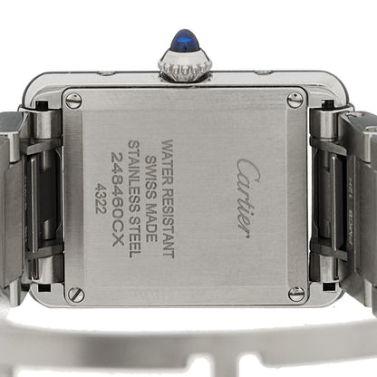 Cartier Stainless Steel 22mm Tank Must Quartz Watch 7 of 8