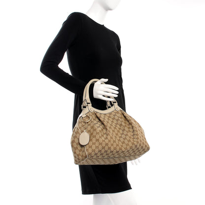 Gucci Monogram Medium Sukey Tote Off White 2 of 8