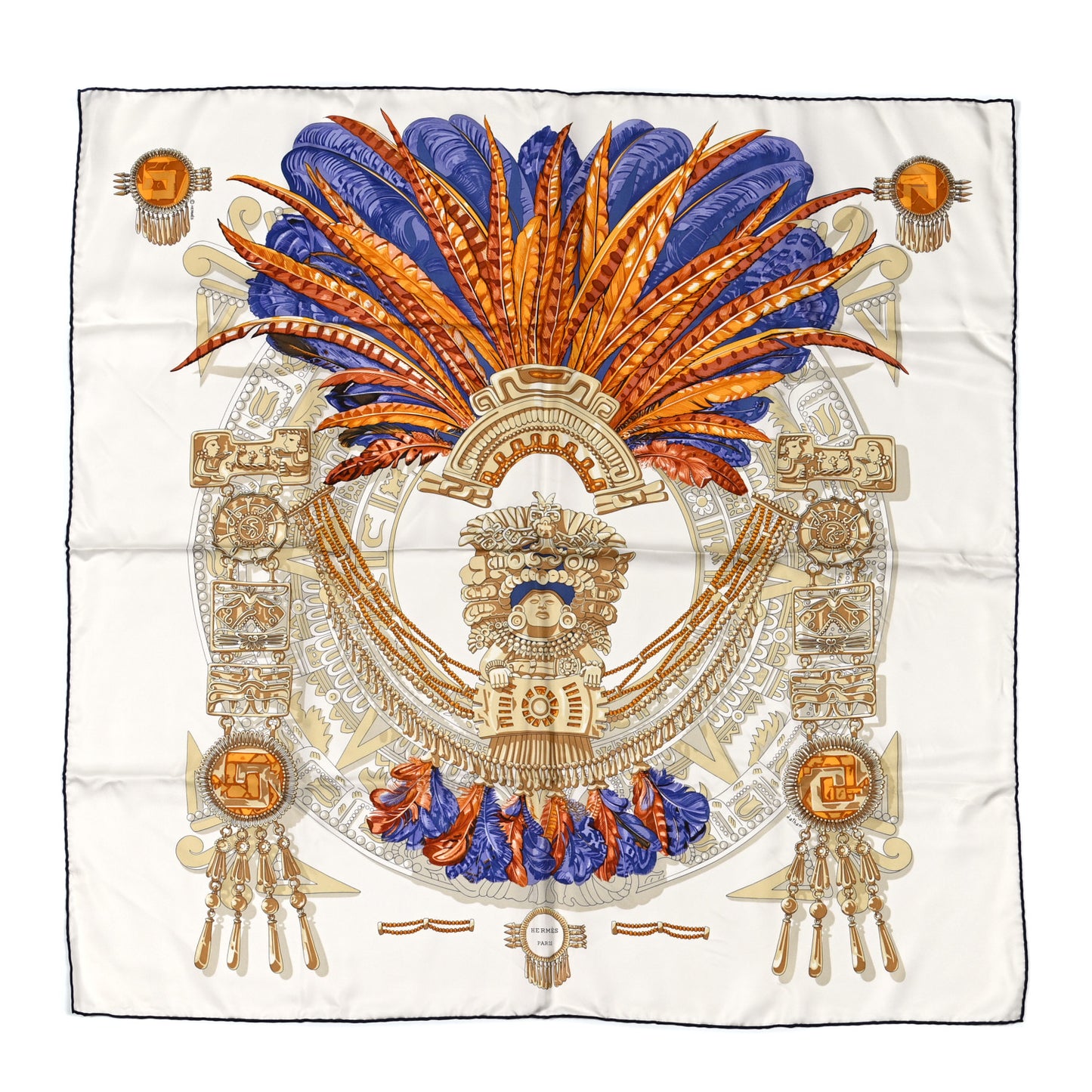Silk Mexique Scarf 90