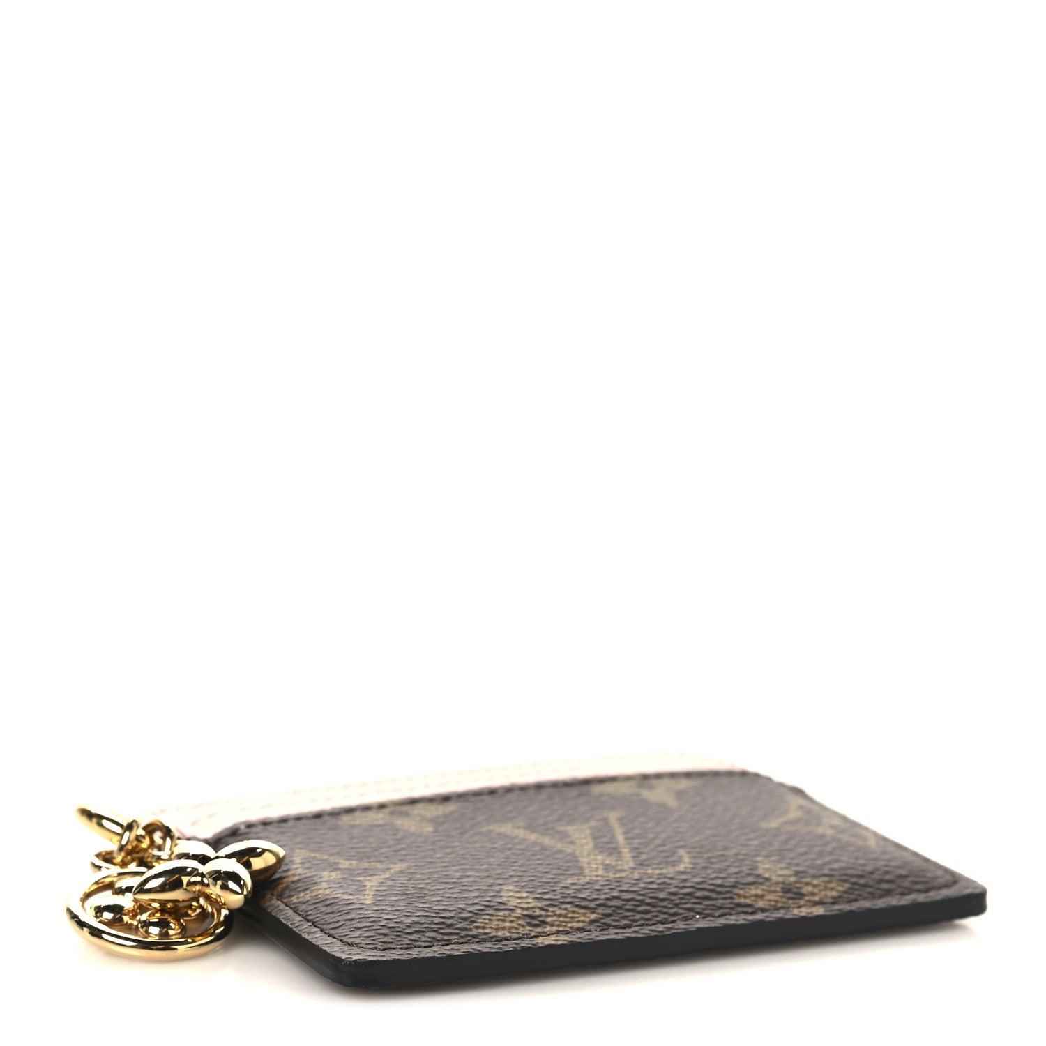 Louis Vuitton Monogram LV Charms Card Holder Rose Ballerine 4 of 7