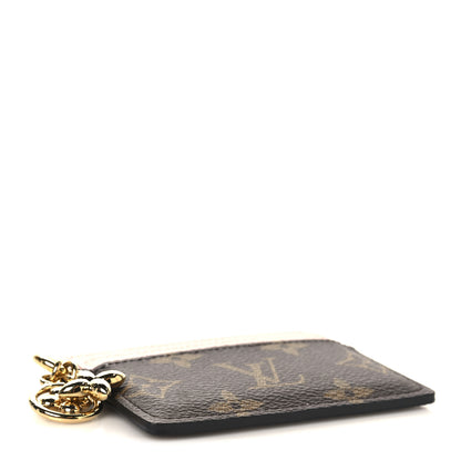 Louis Vuitton Monogram LV Charms Card Holder Rose Ballerine 4 of 7