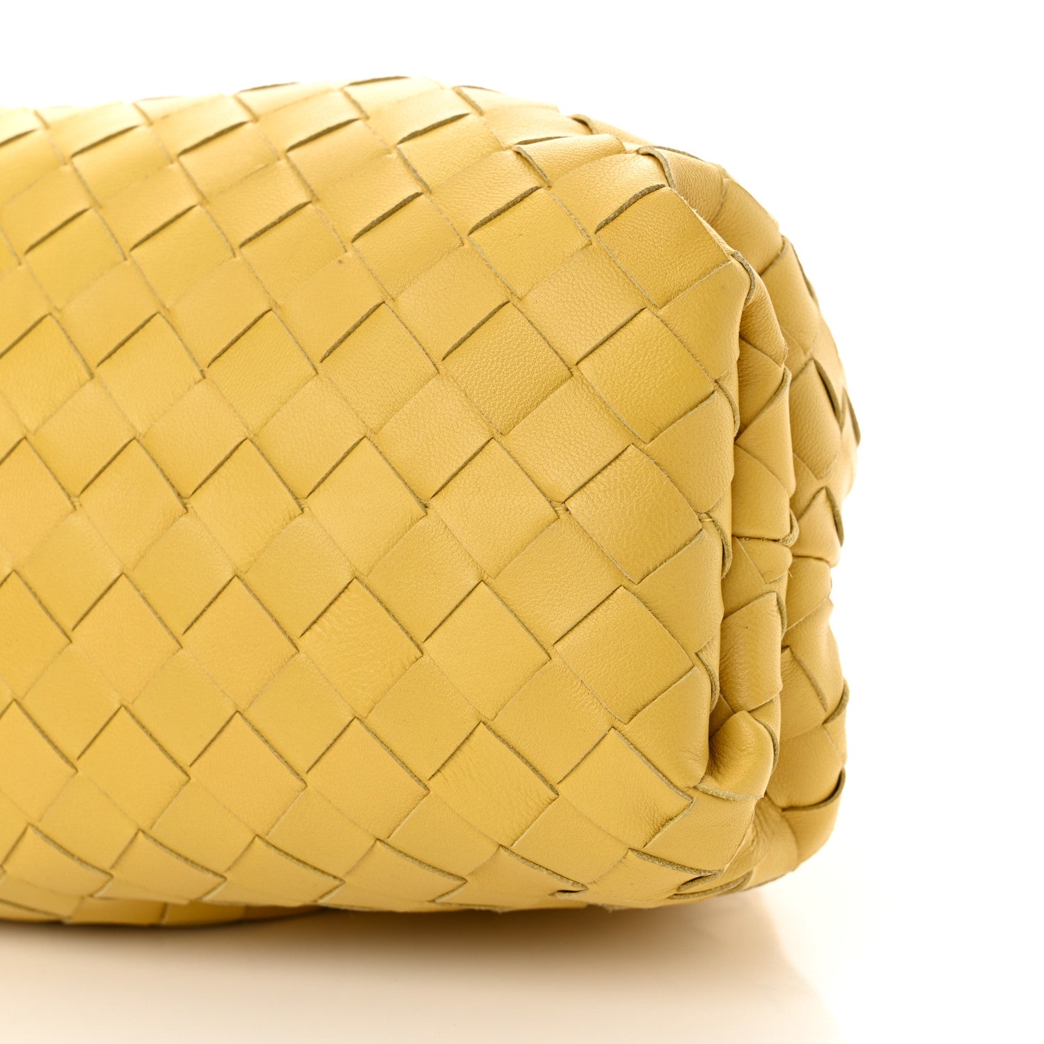Bottega Veneta Nappa Maxi Intrecciato The Pouch Oversized Clutch Corn 10 of 11