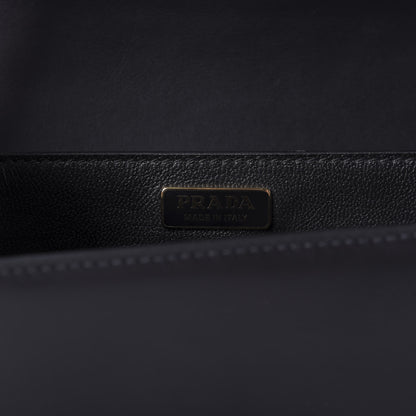 Prada City Calf Saffiano Cahier Bag Black 8 of 9