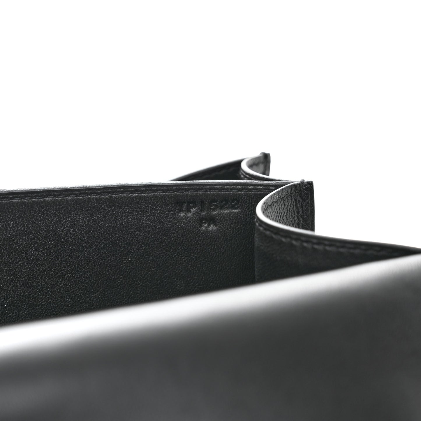 Madame Calfskin Lizard Constance 24 Black Ombre