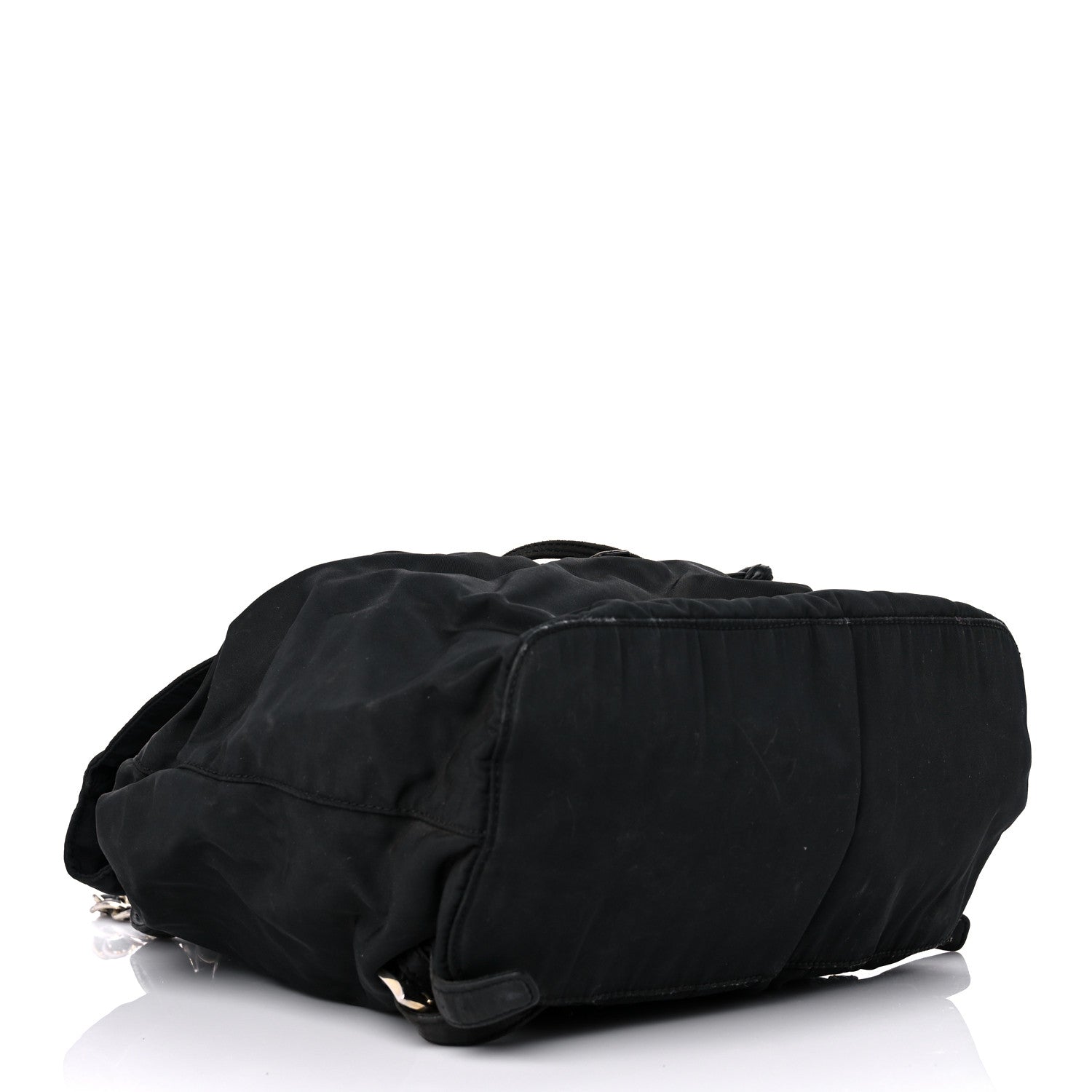 Prada Tessuto Nylon Vela Chain Backpack Black 4 of 20