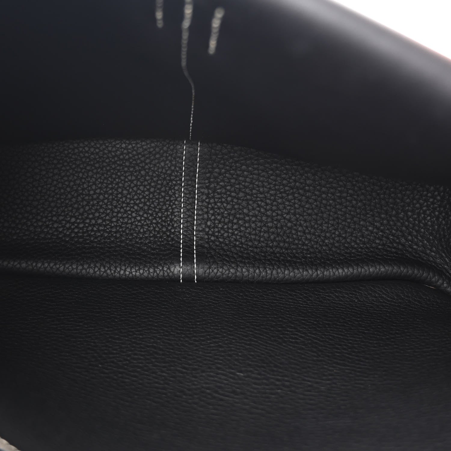 Hermes Taurillon Clemence Halzan 31 GM Black 5 of 12