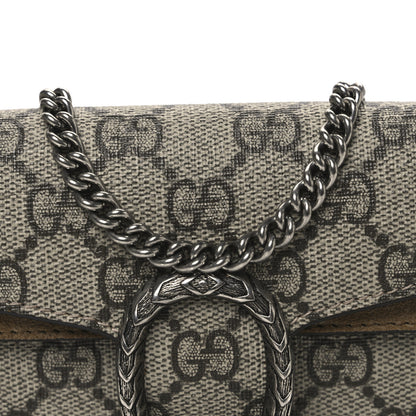 Gucci GG Supreme Monogram Super Mini Dionysus Shoulder Bag Taupe 7 of 9