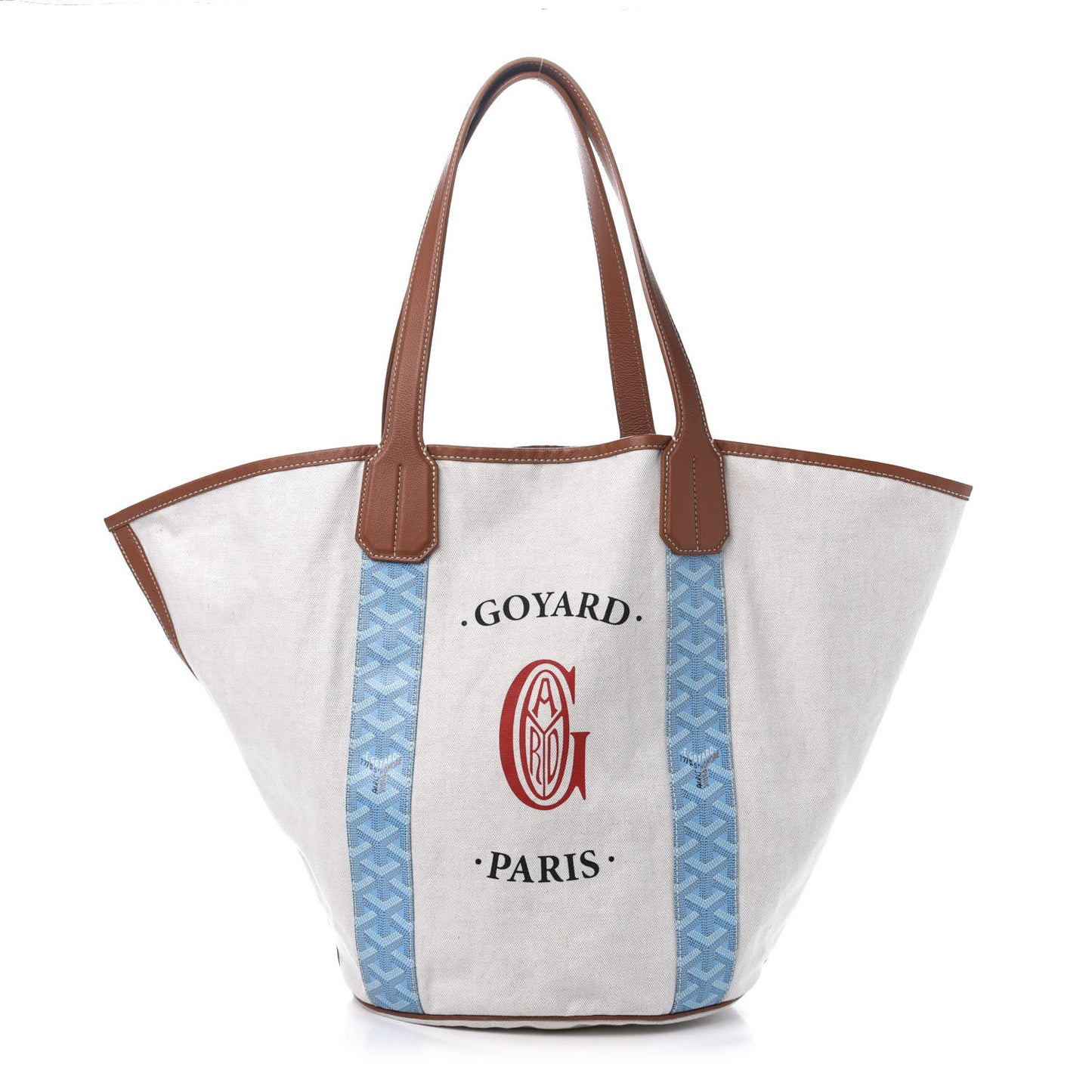 Goyardine Reversible Belharra Light Blue