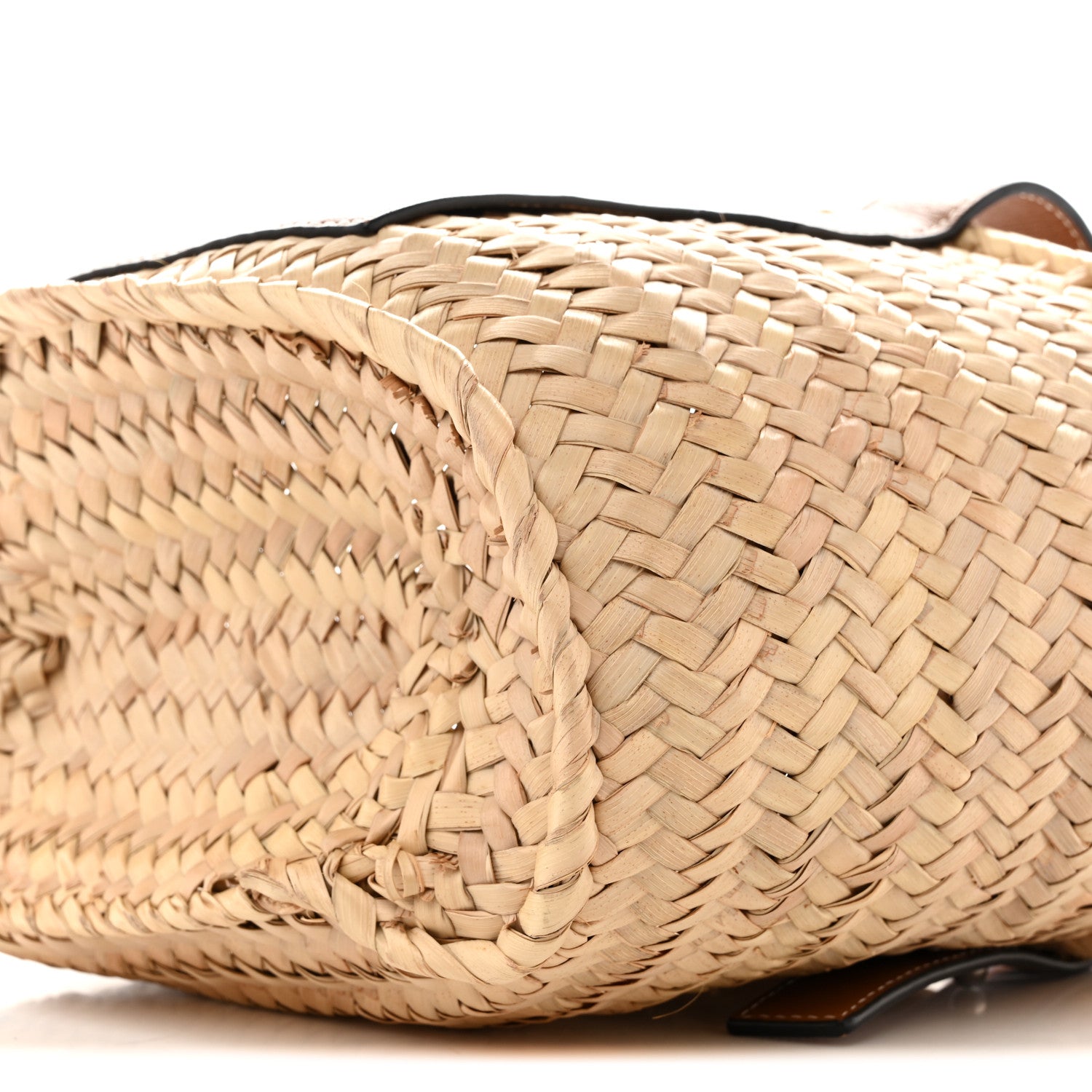 Loewe Raffia Basket Tote Bag Natural Tan 10 of 10