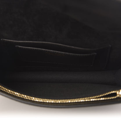 Jimmy Choo Patent Lizzie Clutch Black 5 of 10