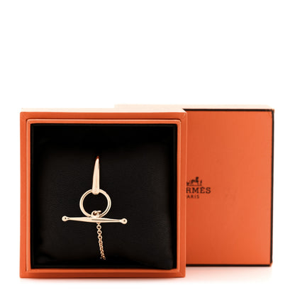 Hermes 18K Rose Gold Filet d'Or Bracelet SH 4 of 4
