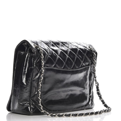 Chanel Patent Quilted XL Flap Black 3 of 7
