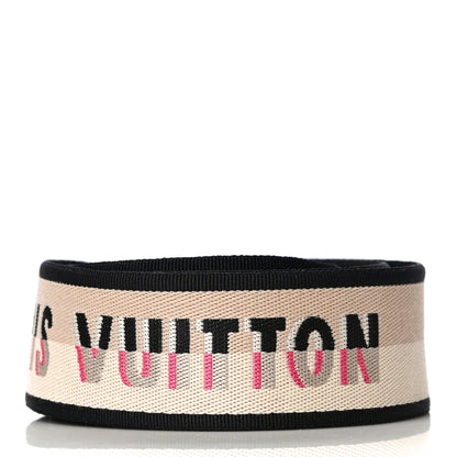 Louis Vuitton Jacquard Speedy Bandouliere 20 Shoulder Strap Black 3 of 5