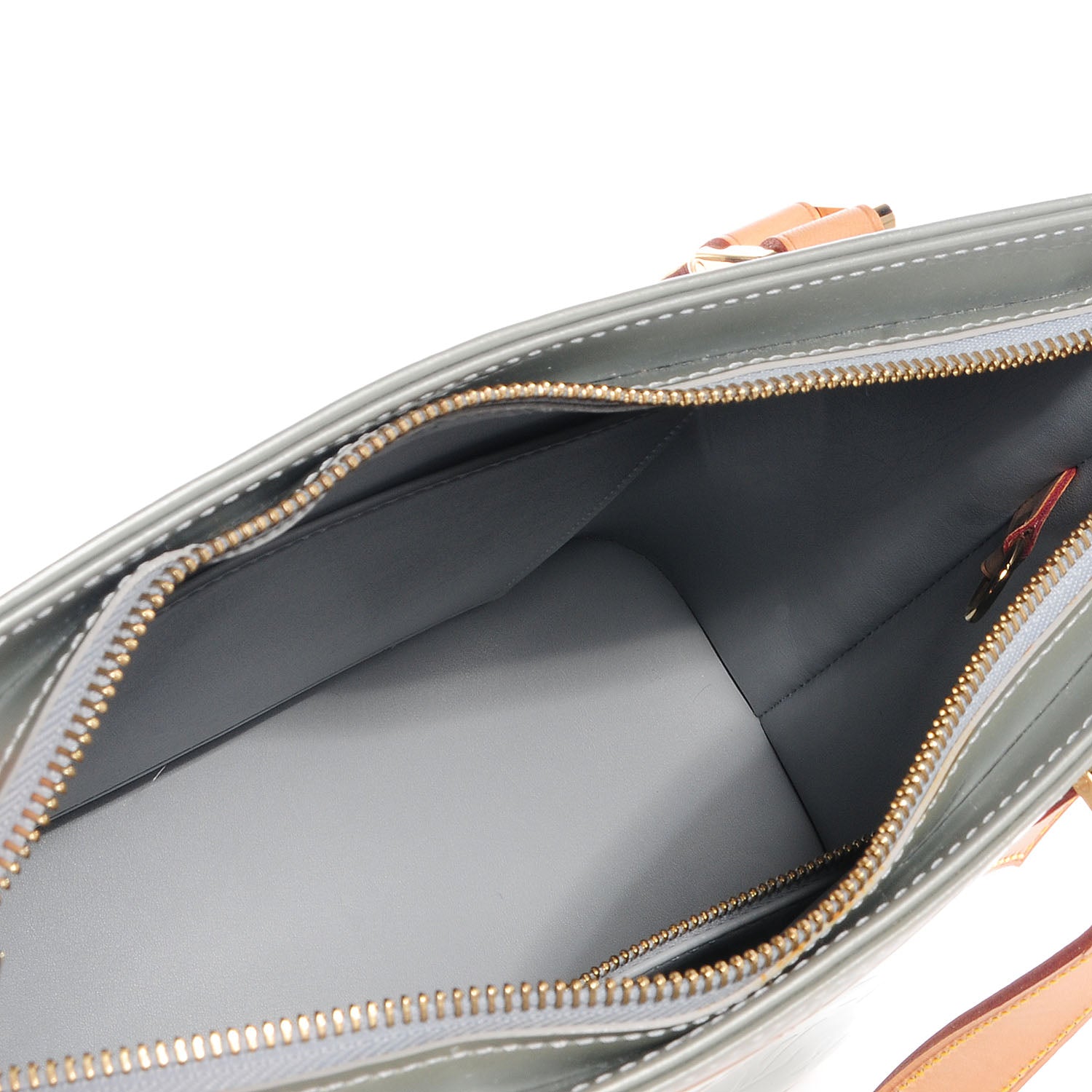 Louis Vuitton Vernis Houston Silver 5 of 7
