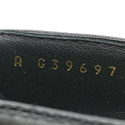 Chanel Lambskin Quilted CC Heart Loafers 37 Black 8 of 9