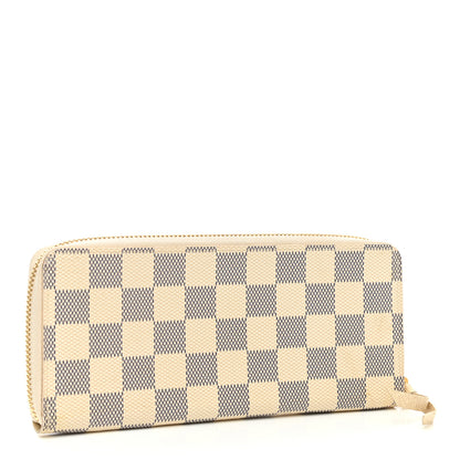 Louis Vuitton Damier Azur Clemence Wallet 3 of 8