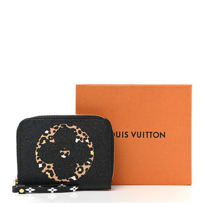 Louis Vuitton Monogram Giant Jungle Zippy Coin Purse Black 8 of 8