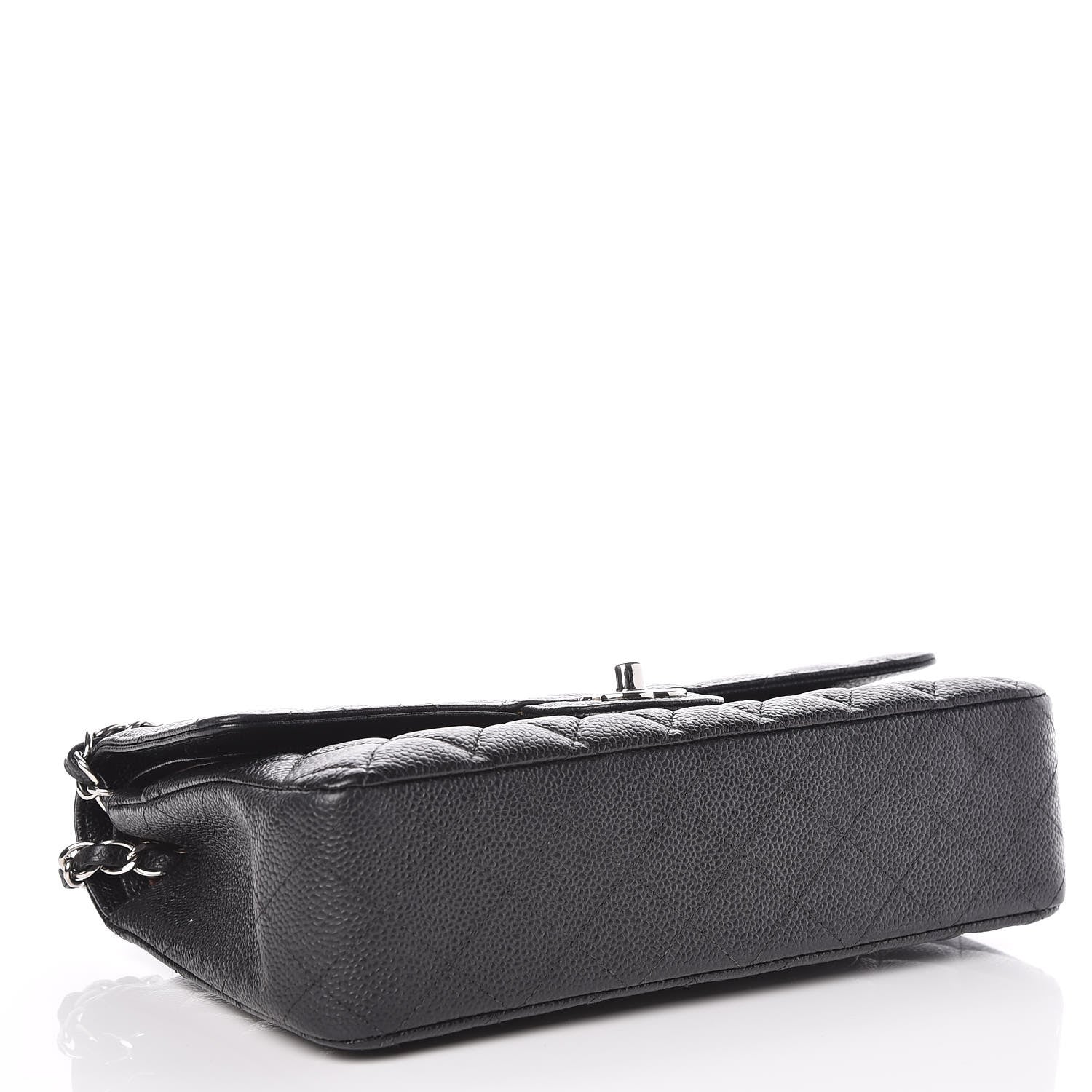 Chanel Caviar Quilted Medium Double Flap Black 4 of 23