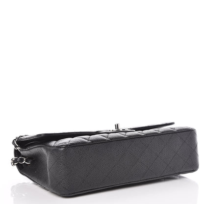 Chanel Caviar Quilted Medium Double Flap Black 4 of 23