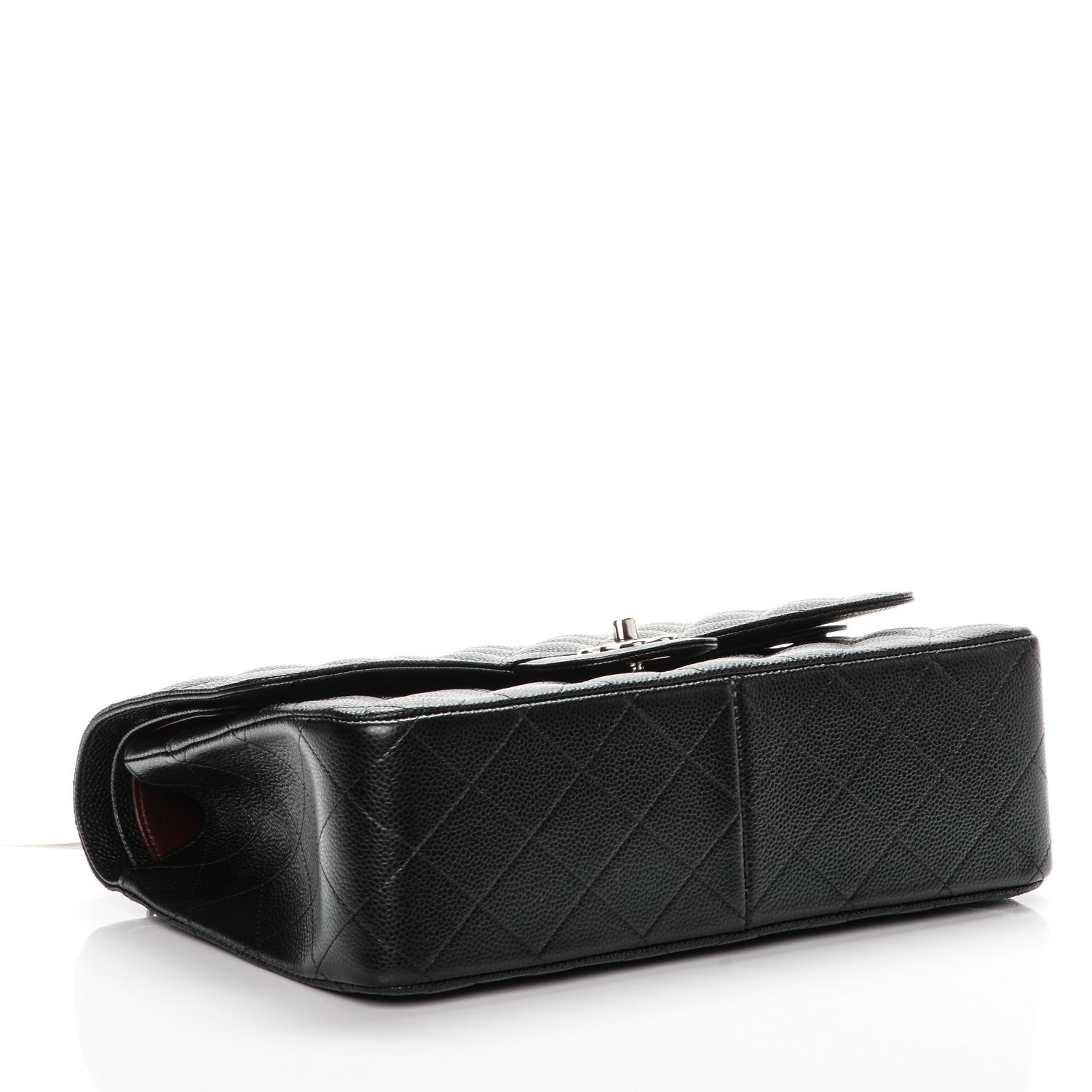Chanel Caviar Quilted Jumbo Double Flap Black 4 of 7