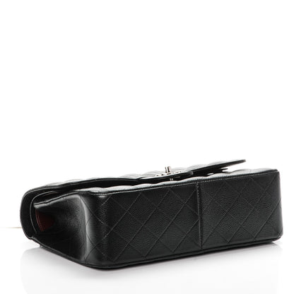 Chanel Caviar Quilted Jumbo Double Flap Black 4 of 7