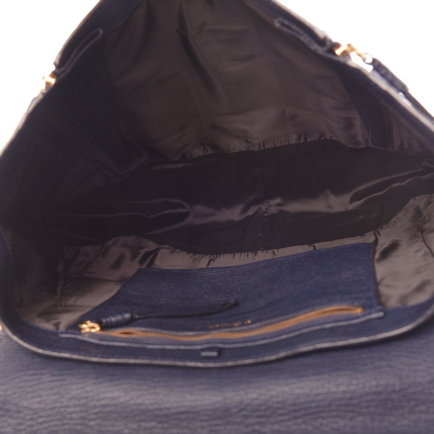 3.1 Textured Calfskin Large Pashli Satchel Ink