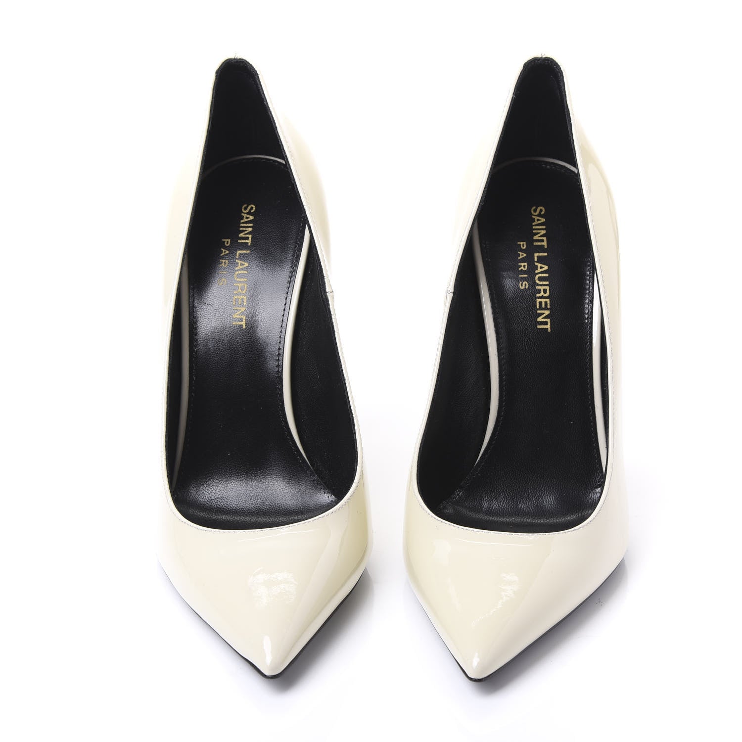 Saint Laurent Patent Opyum 110 Pumps 37.5 Neutro 2 of 9