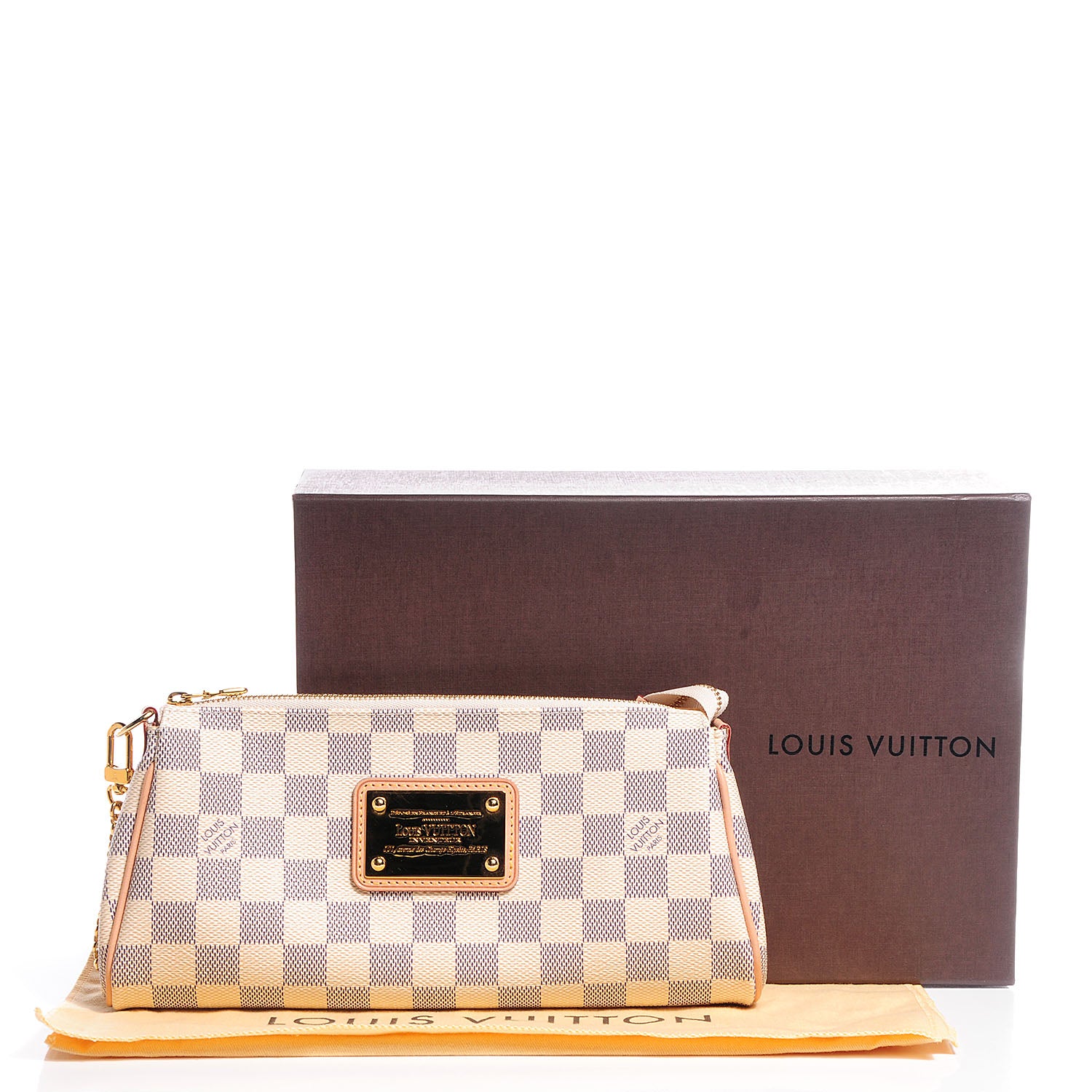 Louis Vuitton Damier Azur Eva Clutch 5 of 8