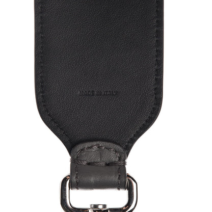 Fendi Calfskin FF Embossed Mini Strap You Grey 3 of 5