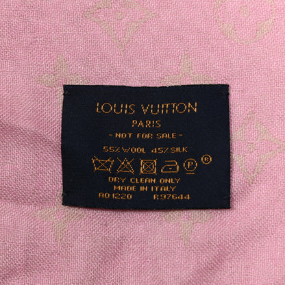 Louis Vuitton Silk Wool Monogram So LV Stole Blush 3 of 3