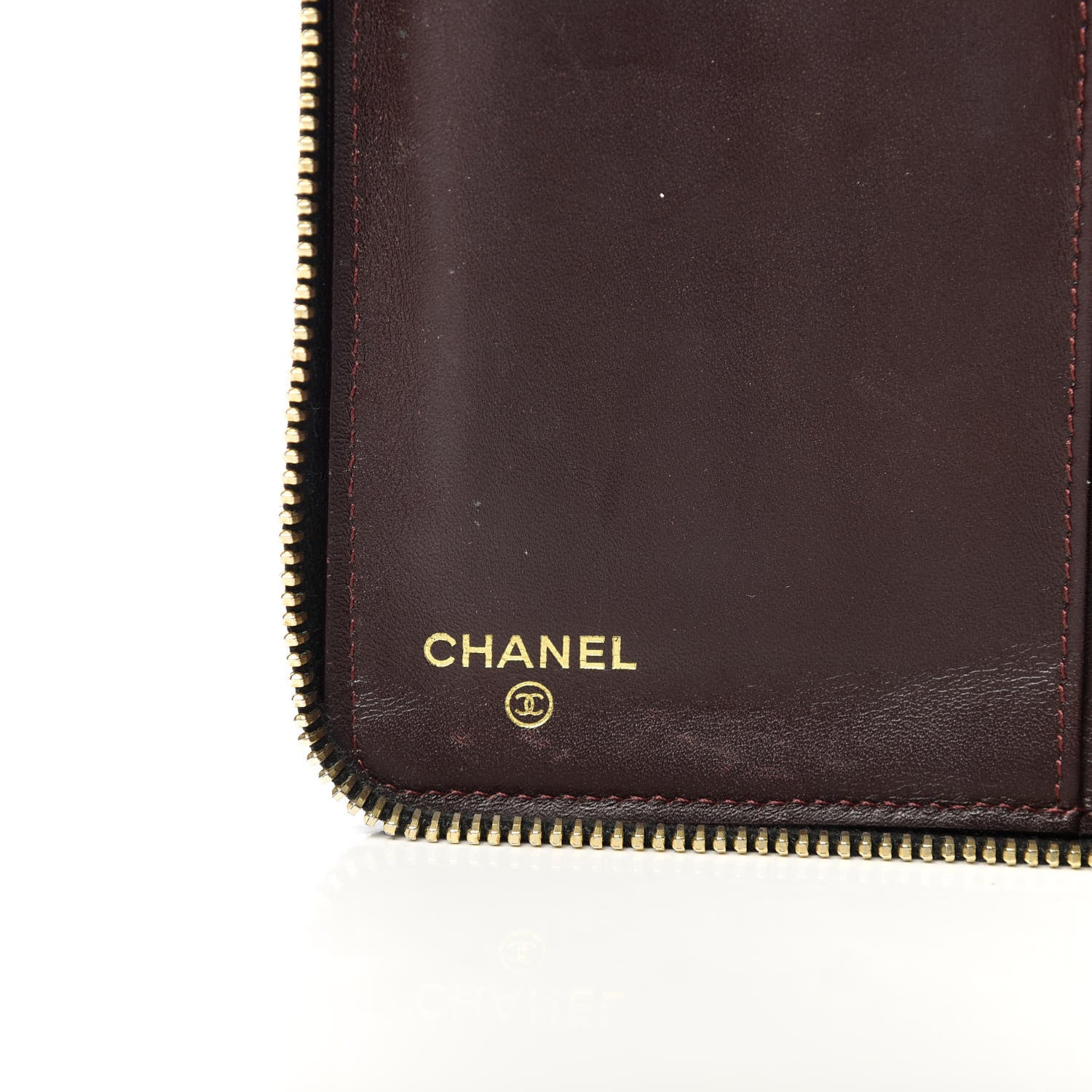 Chanel Caviar Quilted Large Zip Around Organizer Wallet Black 7 of 11