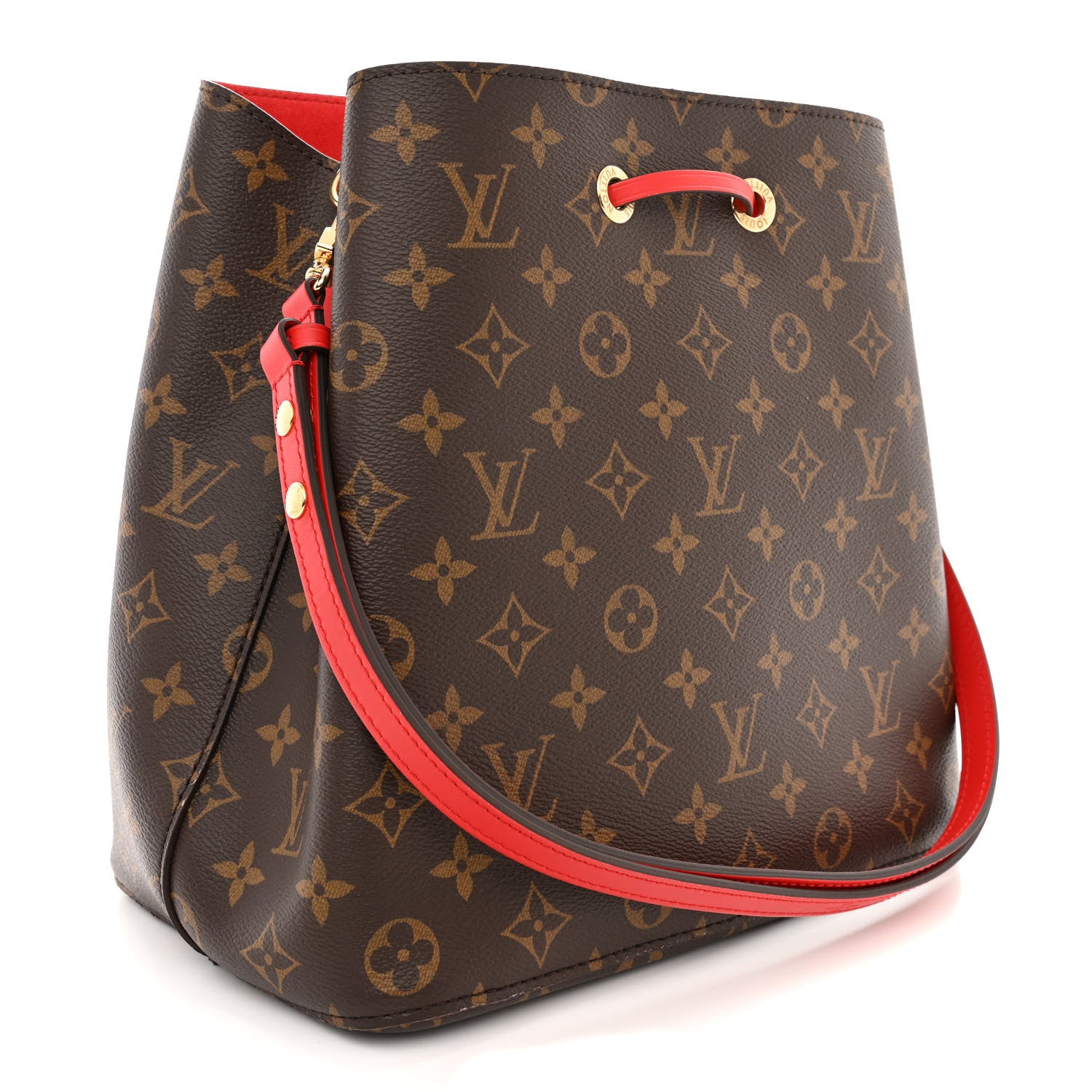 Louis Vuitton Monogram Neonoe MM Coquelicot 3 of 12