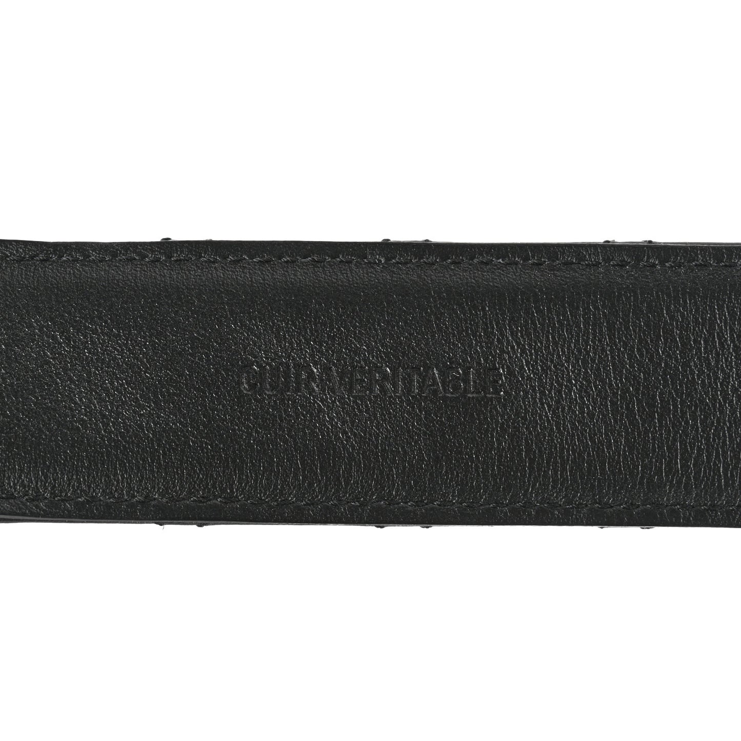 Lambskin Quilted CC Chain Belt 75 30 Black