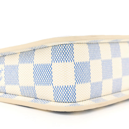 Louis Vuitton Damier Embossed Vernis Lexington Pouch Celeste Blue 8 of 11