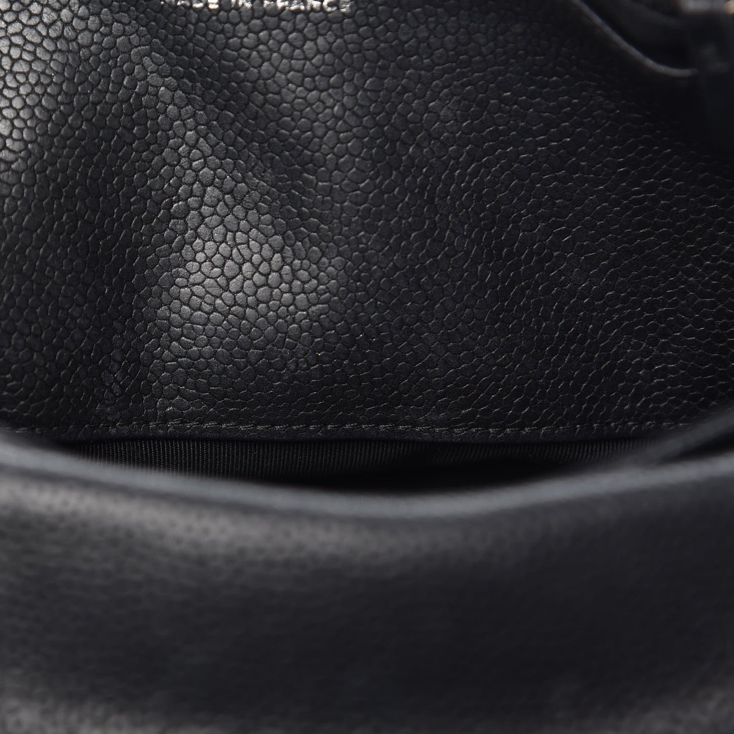 Caviar Half Moon Wallet On Chain WOC Black