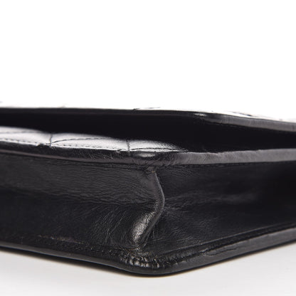 Chanel Calfskin Quilted Cambon Wallet On Chain WOC Black 12 of 12