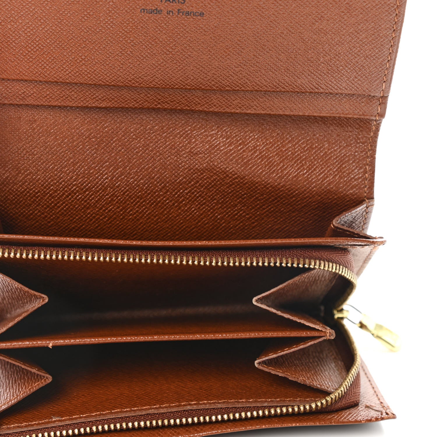 Louis Vuitton Monogram Porte-Monnaie Tresor Wallet 5 of 7